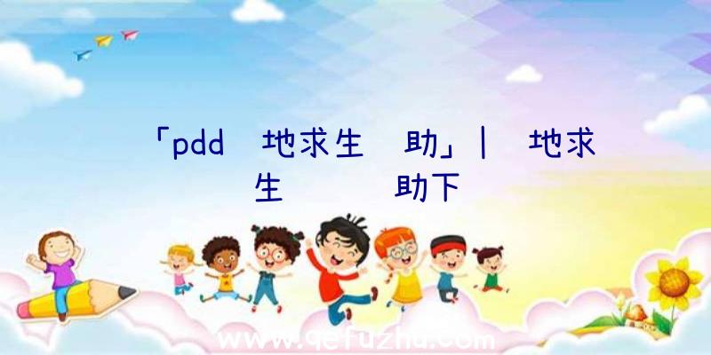 「pdd绝地求生辅助」|绝地求生顺风辅助下载